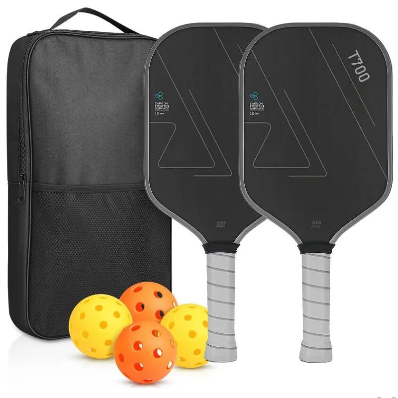 T700 Carbon Fiber Pickleball Paddle - Enhanced Control & Power