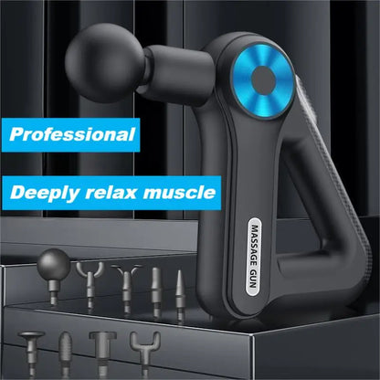 Bally Total Fitness Massage Gun - 9 Heads, 9 Gears